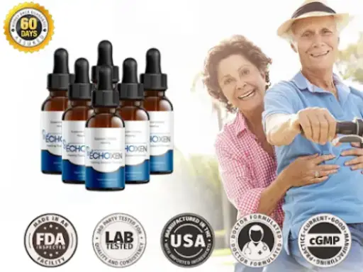 EchoXen official hearing support supplement bottle